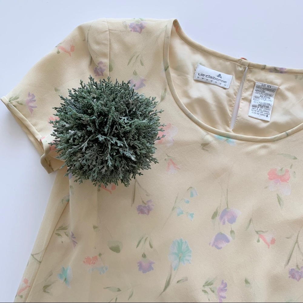 • vtg floral summer dress •